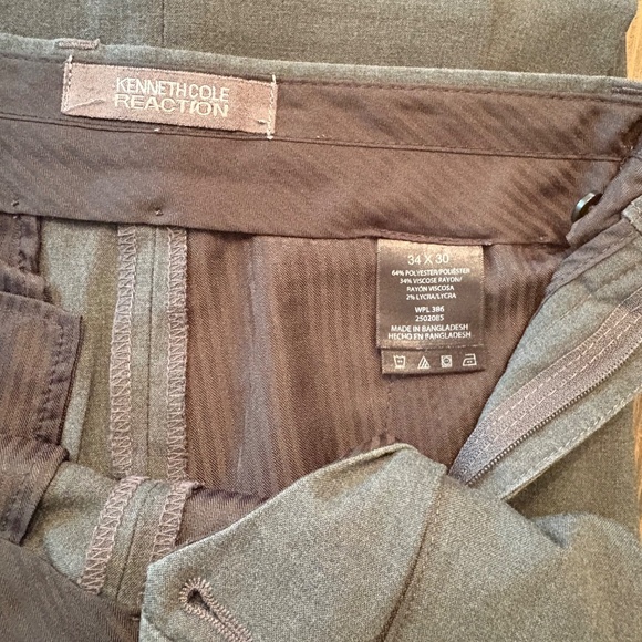 Kenneth Cole Casual Pants 34x30 - Picture 3 of 5